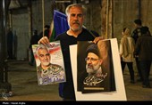 مراسم دومین سالگرد شهدای خدمت - زنجان