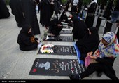 مراسم غبارروبی مزار شهدا - همدان