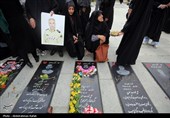 مراسم غبارروبی مزار شهدا - همدان