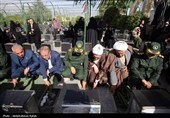 مراسم غبارروبی مزار شهدا - همدان