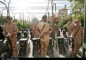 مراسم غبارروبی مزار شهدا - همدان