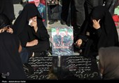 مراسم غبارروبی مزار شهدا - همدان
