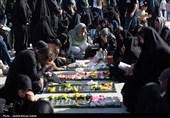 مراسم غبارروبی مزار شهدا - همدان