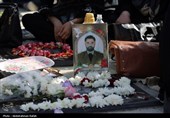 مراسم غبارروبی مزار شهدا - همدان