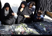 مراسم غبارروبی مزار شهدا - همدان