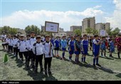 جشن بزرگ فوتبال پایه زیر 12 سال استان اردبیل با شعار «اتحاد» و گرامیداشت شهدای میناب برگزار شد