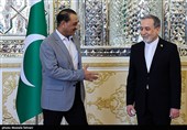 دیدار فرمانده ارتش پاکستان با وزیر امور خارجه