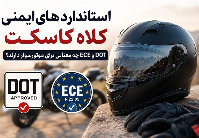 استانداردهای ایمنی کلاه کاسکت