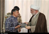 قدردانی از خانواده شهدای مرزبانی در سنندج+تصاویر
