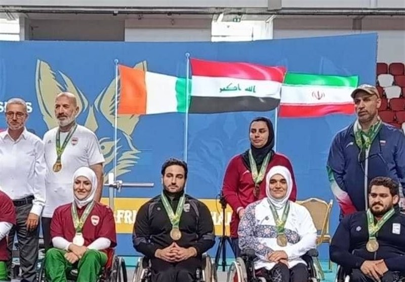 مدال برنز میکس برای تیم پاراوزنه‌برداری در مسابقات آزاد الجزایر