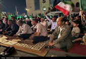 بدرقه پیکر شهید صیاد زید ماهیگیر لارکی در قشم؛ فریاد وحدت علیه جنایت صهیونیستی