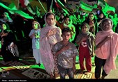 بدرقه پیکر شهید صیاد زید ماهیگیر لارکی در قشم؛ فریاد وحدت علیه جنایت صهیونیستی