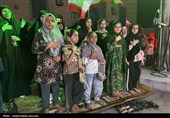 بدرقه پیکر شهید صیاد زید ماهیگیر لارکی در قشم؛ فریاد وحدت علیه جنایت صهیونیستی