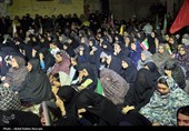 بدرقه پیکر شهید صیاد زید ماهیگیر لارکی در قشم؛ فریاد وحدت علیه جنایت صهیونیستی