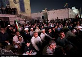 بدرقه پیکر شهید صیاد زید ماهیگیر لارکی در قشم؛ فریاد وحدت علیه جنایت صهیونیستی