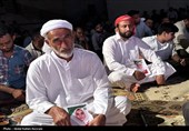 بدرقه پیکر شهید صیاد زید ماهیگیر لارکی در قشم؛ فریاد وحدت علیه جنایت صهیونیستی