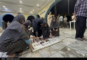 مراسم غبارروبی مزار شهدا - قشم