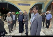 مراسم غبارروبی مزار شهدا - قشم