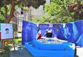 نصب یادمان حسینیهامام، شهدای میناب و ناو دنا در دانشگاه امیرکبیر