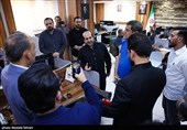 وفد من مدیری وسائل الإعلام والقنوات التلفزیونیة العراقیة یزور وکالة "تسنیم"