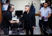وفد من مدیری وسائل الإعلام والقنوات التلفزیونیة العراقیة یزور وکالة "تسنیم"