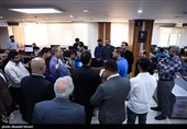 وفد من مدیری وسائل الإعلام والقنوات التلفزیونیة العراقیة یزور وکالة "تسنیم"