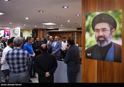 وفد من مدیری وسائل الإعلام والقنوات التلفزیونیة العراقیة یزور وکالة تسنیم