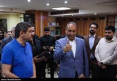 وفد من مدیری وسائل الإعلام والقنوات التلفزیونیة العراقیة یزور وکالة "تسنیم"
