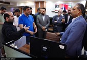 وفد من مدیری وسائل الإعلام والقنوات التلفزیونیة العراقیة یزور وکالة "تسنیم"