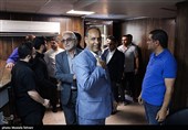 وفد من مدیری وسائل الإعلام والقنوات التلفزیونیة العراقیة یزور وکالة "تسنیم"