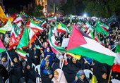 میدانداری بوشهریها در یکصد و پنجمین اجتماع شبانه ایستادگی+عکس