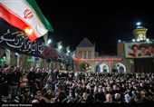 مراسم عزاداری ایام مسلمیه در حرم حضرت عبدالعظیم حسنی(ع)