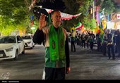 اقامه عزای مسلمیه توسط خادمیاران رضوی شهرستان ورامین