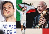انتقاد خبرنگار سرشناس فرانسوی از فیفا و آمریکا با حمایت از ایران