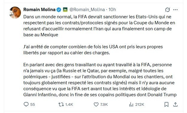 جام جهانی 2026 , تیم ملی فوتبال ایران , فدراسیون بین‌المللی فوتبال (فیفا) , دونالد ترامپ , 