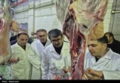 بازدید مقام‌های قضائی و دامپزشکی اردبیل از مجتمع گوشت در آستانه عید قربان