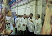بازدید مقام‌های قضائی و دامپزشکی اردبیل از مجتمع گوشت در آستانه عید قربان