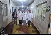 بازدید مقام‌های قضائی و دامپزشکی اردبیل از مجتمع گوشت در آستانه عید قربان
