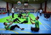 تمرین تیم ملی والیبال نشسته