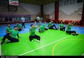 تمرین تیم ملی والیبال نشسته