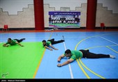 تمرین تیم ملی والیبال نشسته