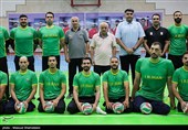 تمرین تیم ملی والیبال نشسته