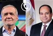 تماس تلفنی رؤسای جمهور مصر و ایران