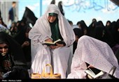 مراسم دعای عرفه در گلزار شهدای اصفهان