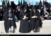 مراسم دعای عرفه در گلزار شهدای اصفهان