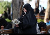مراسم دعای عرفه در گلزار شهدای اصفهان
