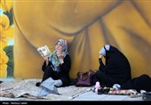مراسم دعای عرفه در گلزار شهدای اصفهان