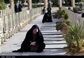 مراسم دعای عرفه در گلزار شهدای اصفهان