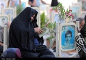 مراسم دعای عرفه در گلزار شهدای اصفهان