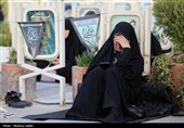 مراسم دعای عرفه در گلزار شهدای اصفهان